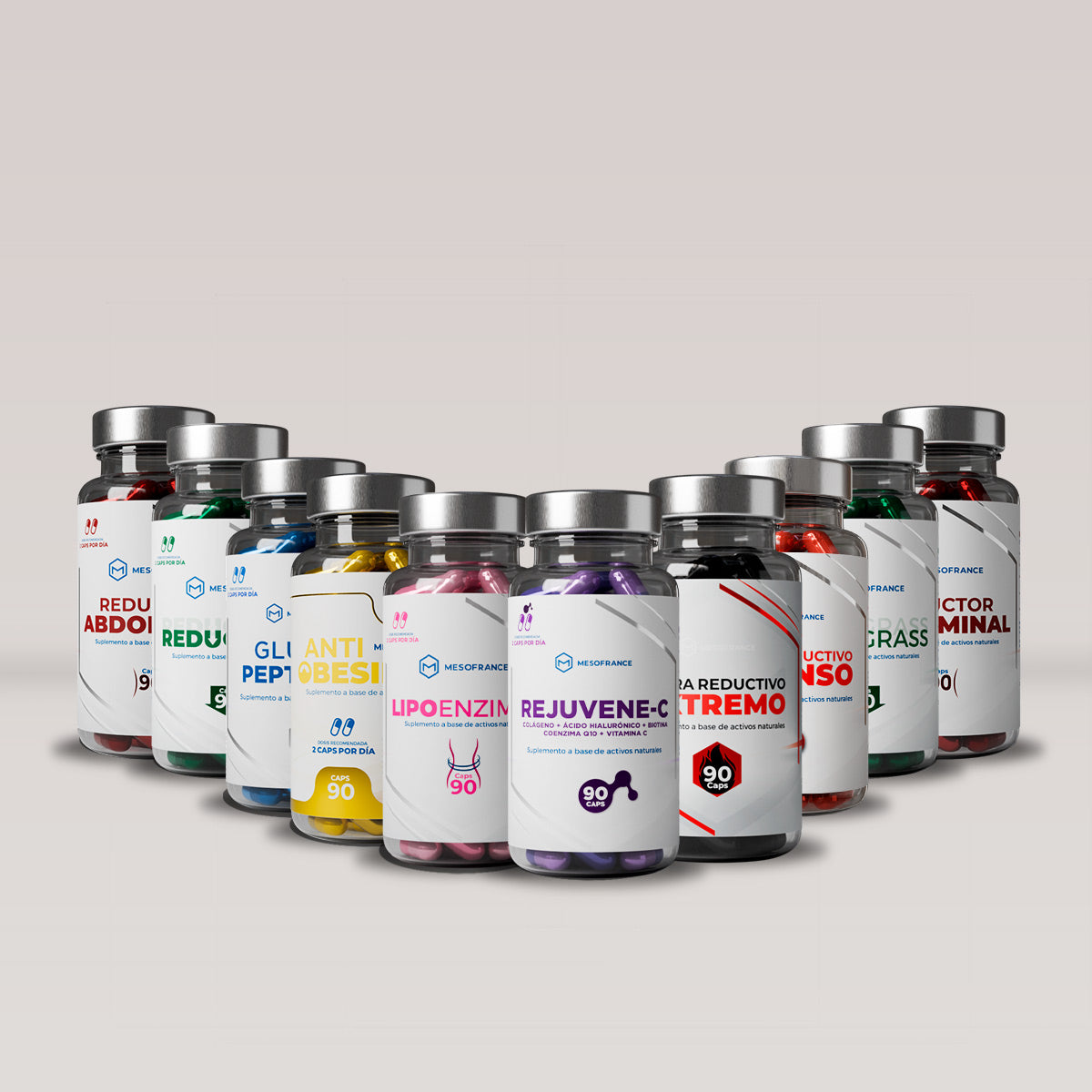 10 Frascos Cápsulas