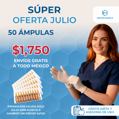 Súper oferta 50 ámpulas