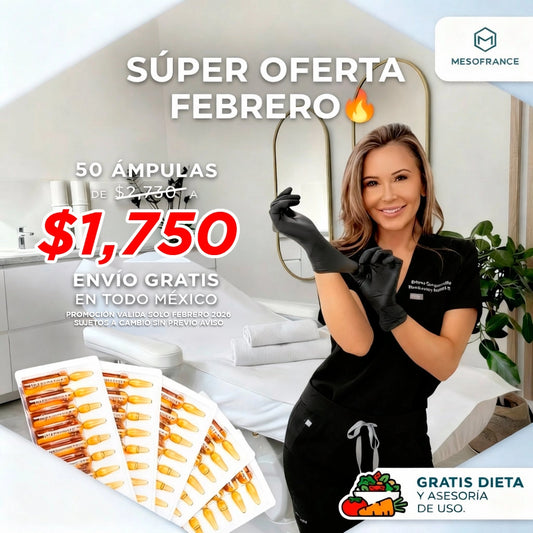 Súper oferta 50 ámpulas