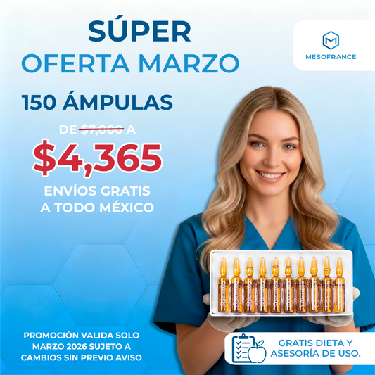 Súper oferta 150 ámpulas