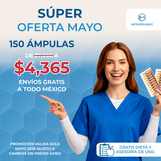 Súper oferta 150 ámpulas