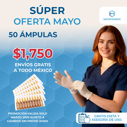 Súper oferta 50 ámpulas