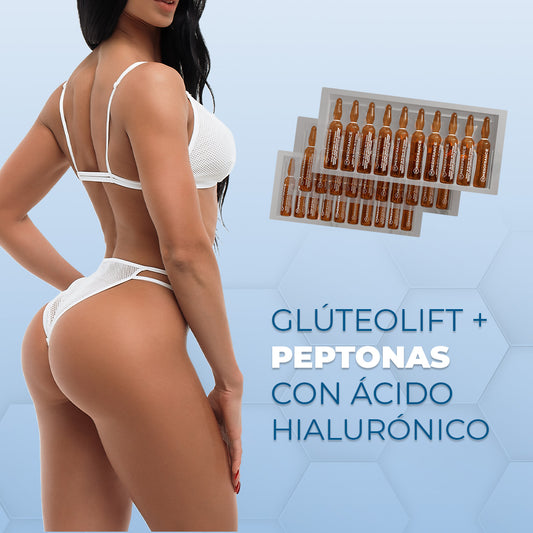 Tratamiento Glúteolift + Peptonas con Ácido Hialurónico