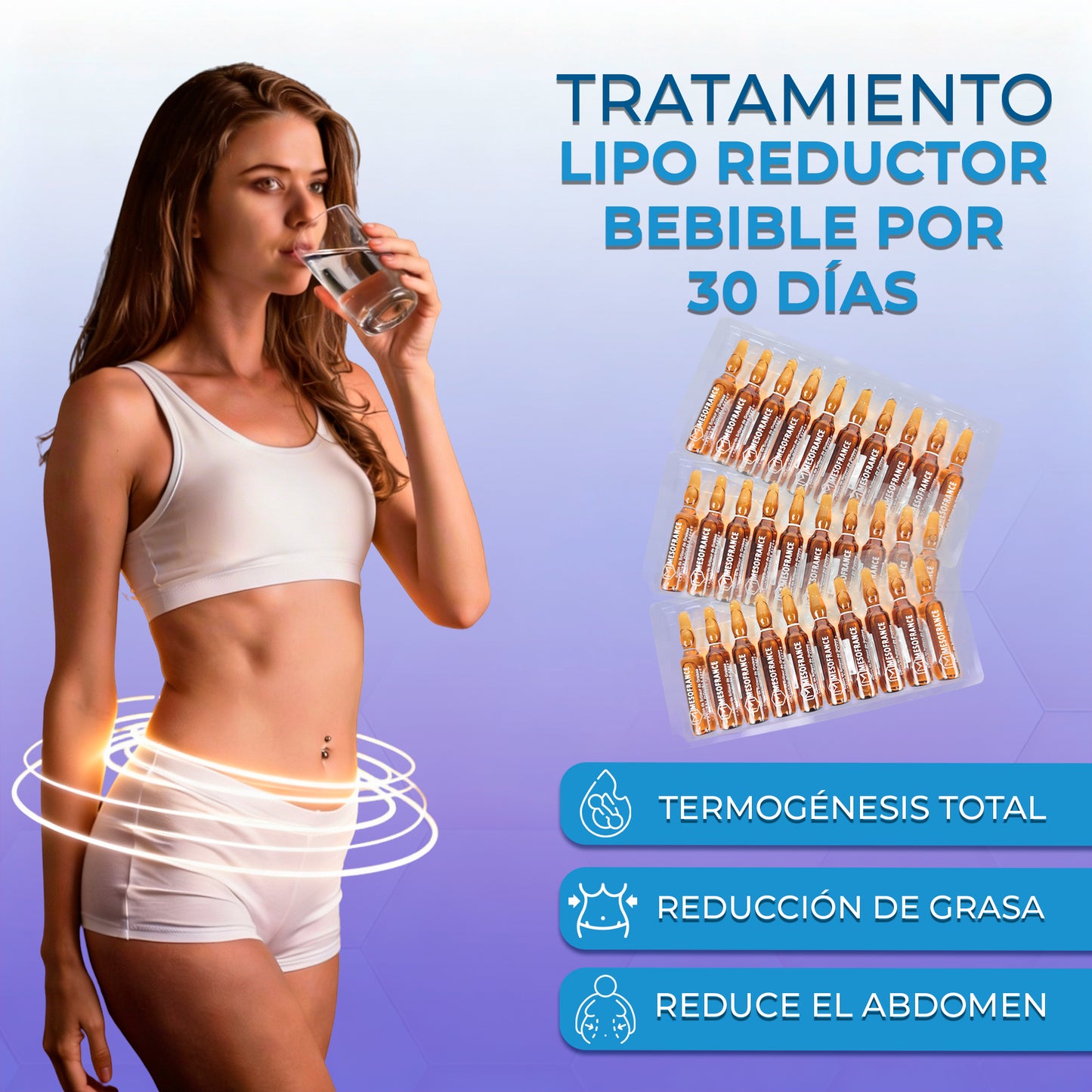 TRATAMIENTO LIPO-REDUCTOR BEBIBLE POR 30 DÍAS