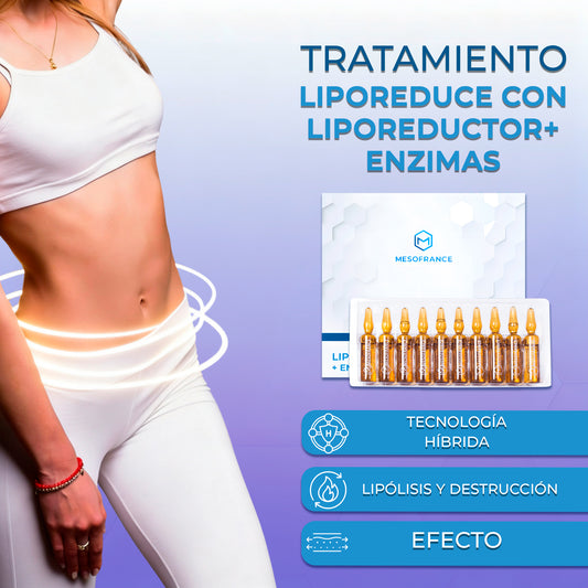 Tratamiento Liporeduce con Liporeductor + Enzimas