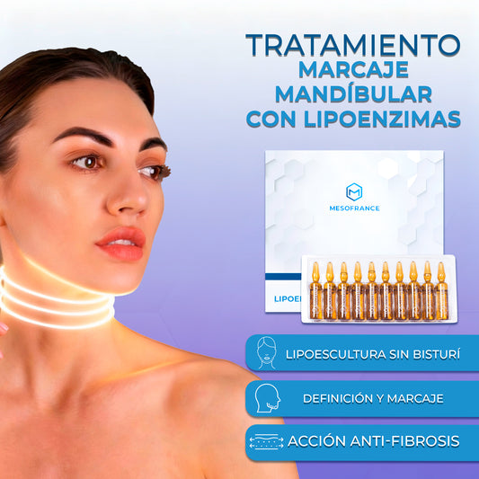 Tratamiento Marcaje Mandibular con Lipoenzimas