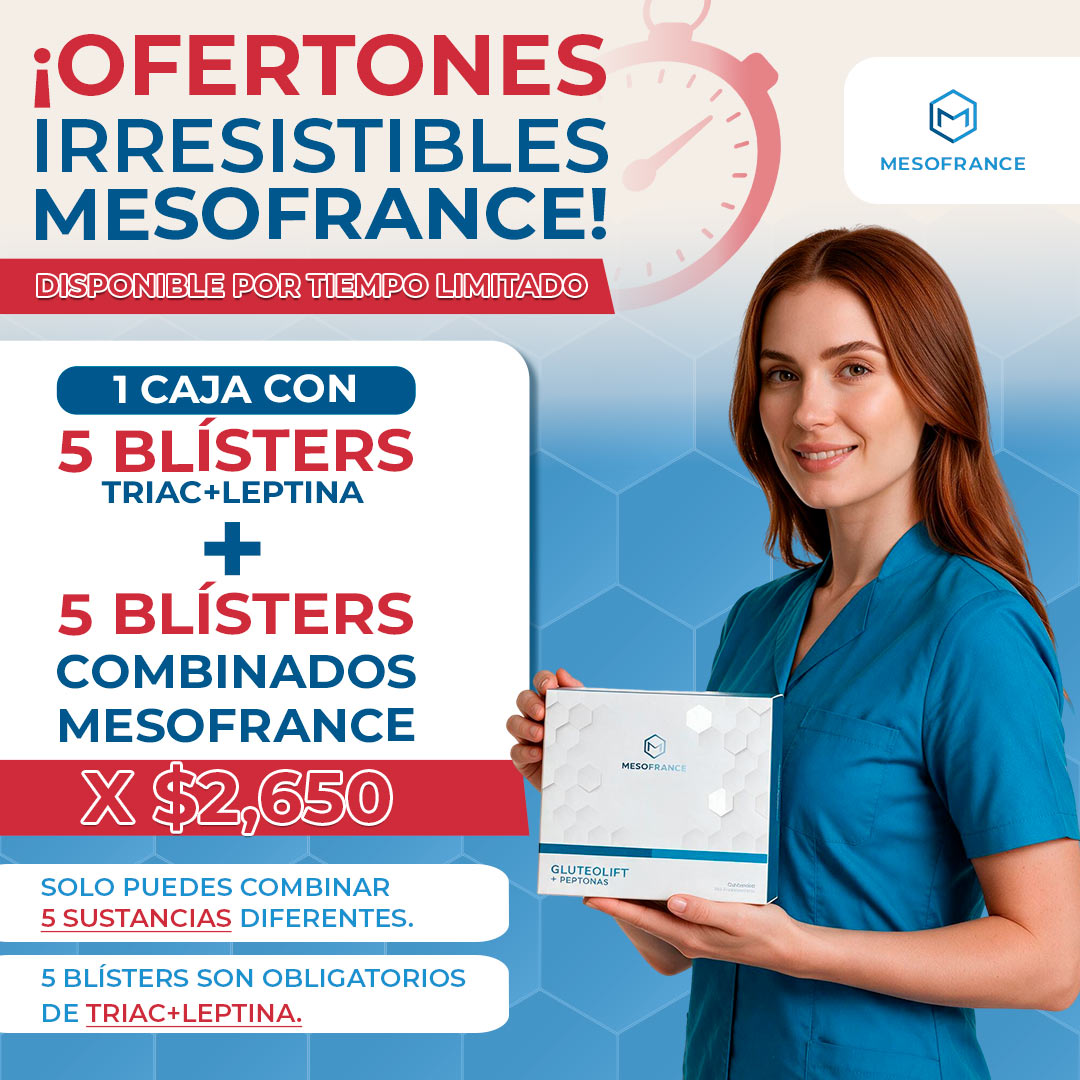 Oferta 5 blisters combinados + 5 blisers de Triac + leptina