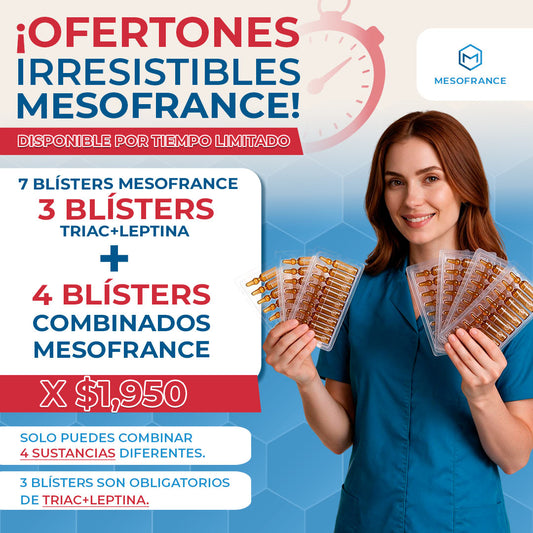 Oferta 7 blisters: 4 blisters combinados + 3 blisers de Triac y leptina