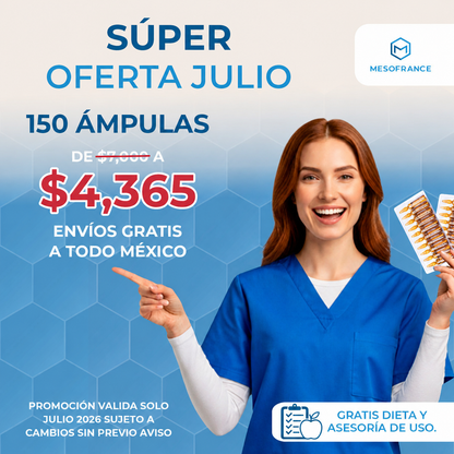 Súper oferta 150 ámpulas