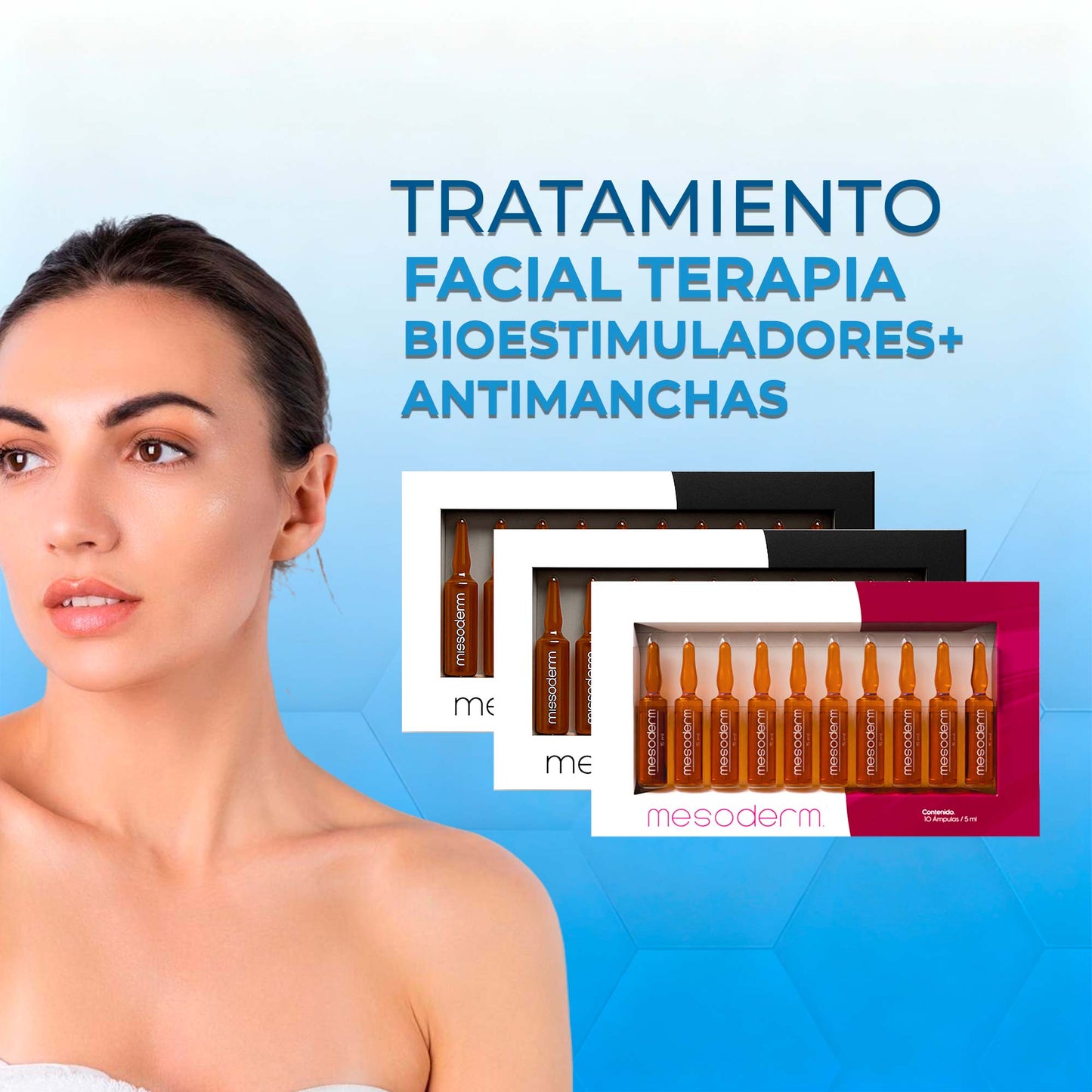Tratamiento Facial Terapia Bioestimuladora + Antimanchas