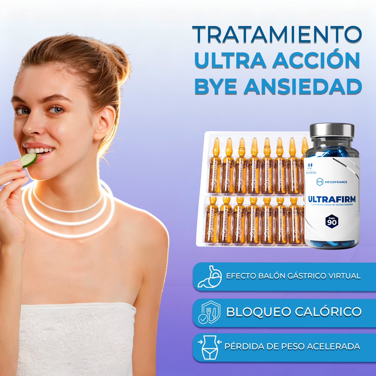 Tratamiento Ultra Acción: Bye Bye Ansiedad
