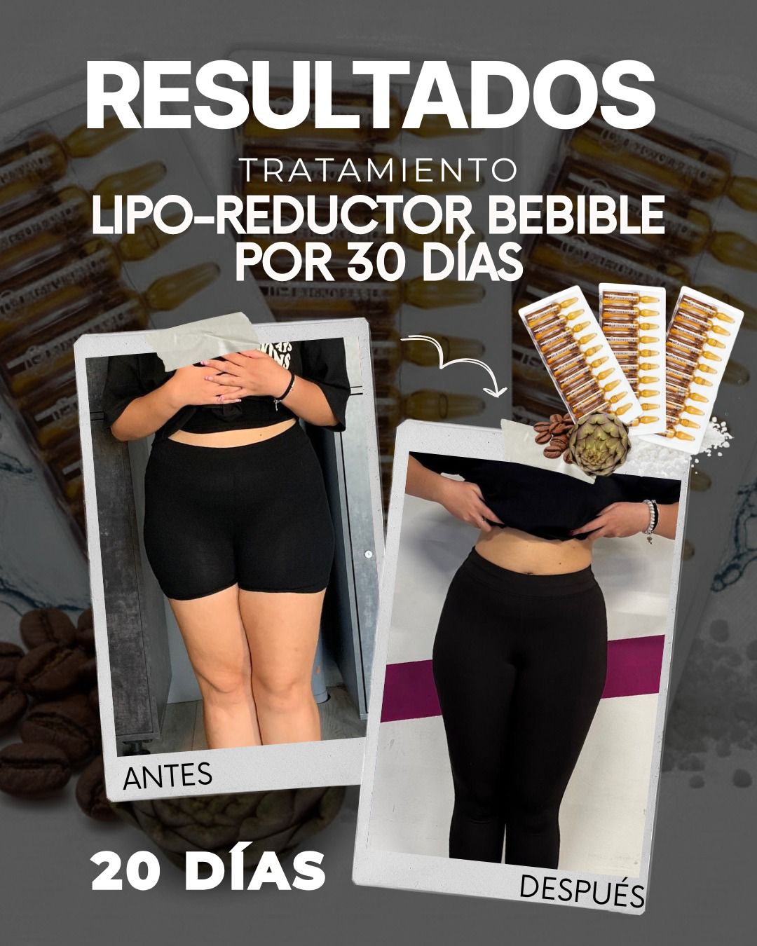 TRATAMIENTO LIPO-REDUCTOR BEBIBLE POR 30 DÍAS